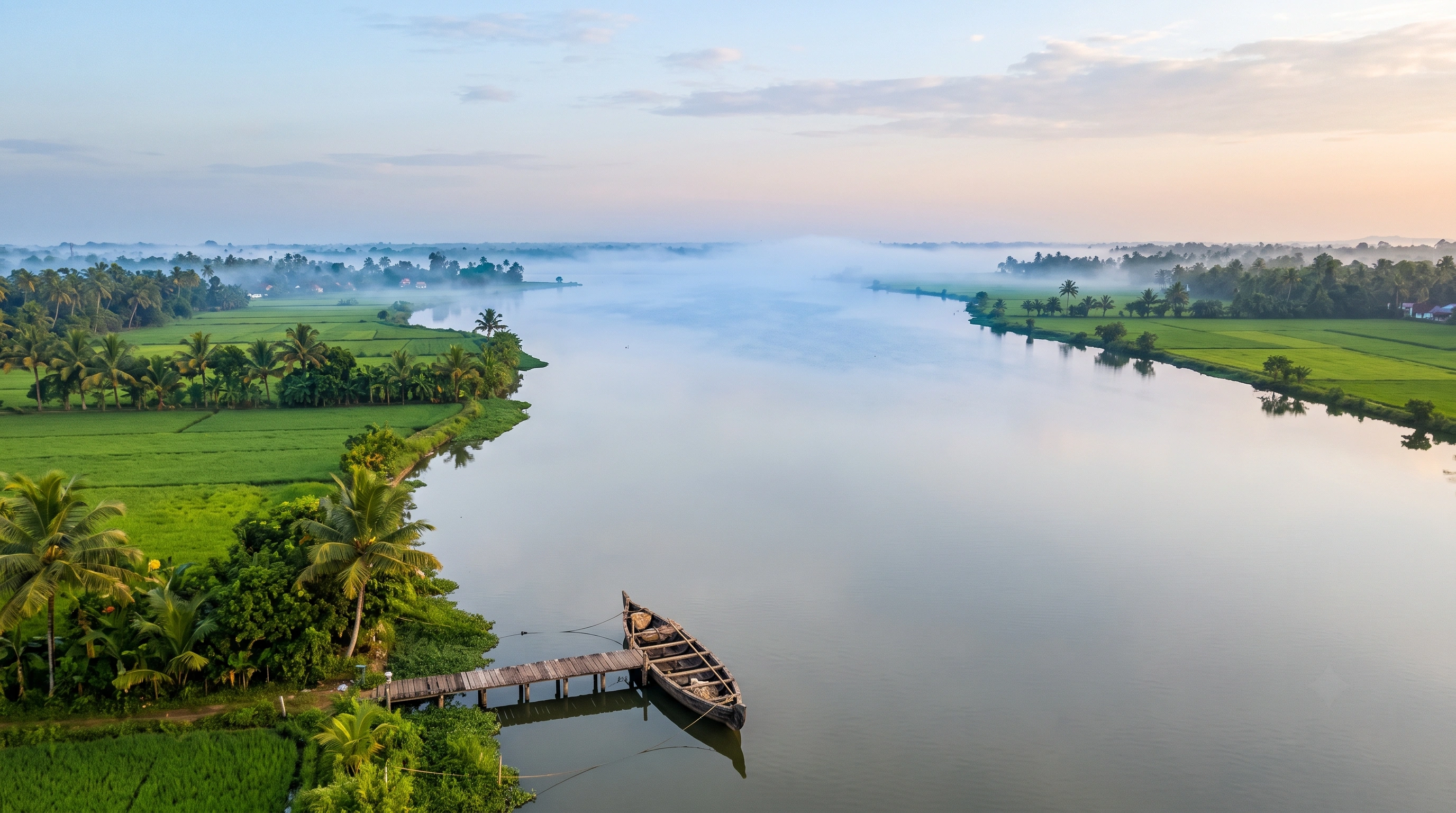 Alleppey and Kumarakom Houseboat Escape main view
